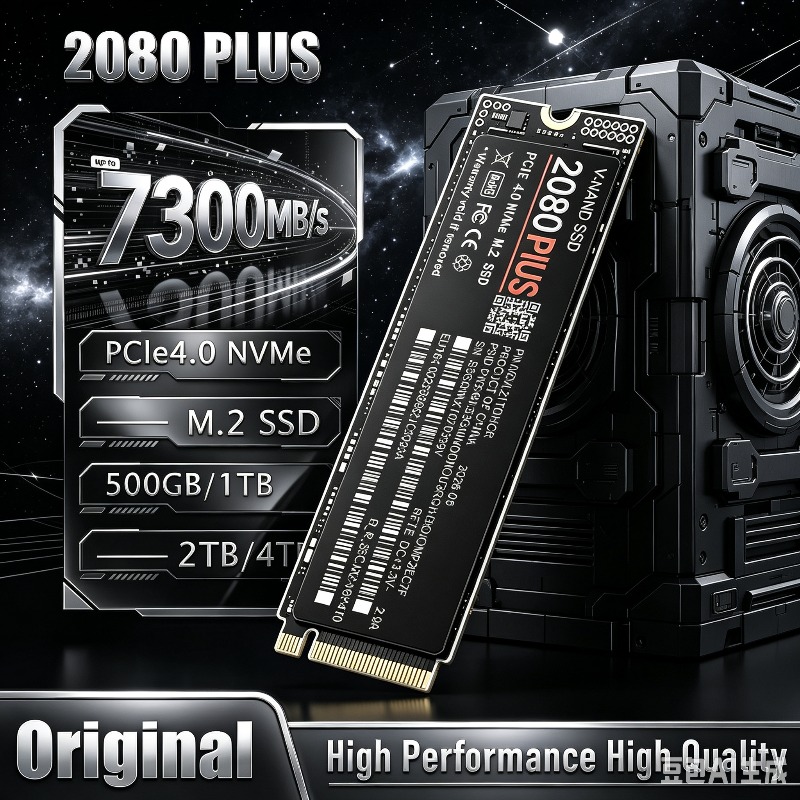 M.2 Nvme 4Tb Pcie 4.0 Ssd - NEU 2080 PLUS NVMe M.2 2280