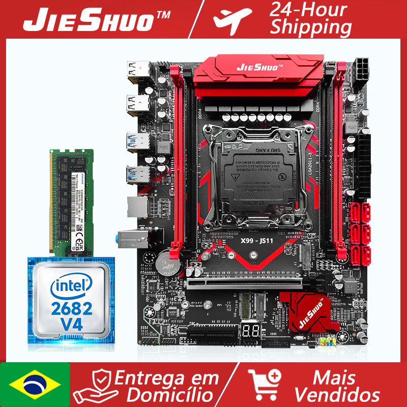 X99-JS11 LGA 2011-3 + Xeon E5- – X99 Dual Cpu Motherboard Combo Bewertung und Preis